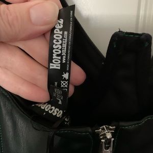 Brand new!  Horoscopez faux leather dress